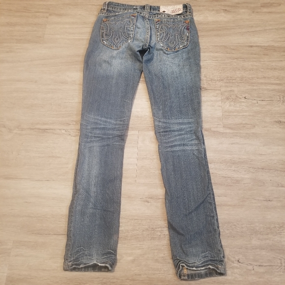 Mek denim women's zanzibar cigarette distressed jeans - Picture 13 of 16